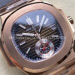 3K Factory Patek Philippe Nautilus 5980R-001 40.5mm Rose Gold Brown Dial (7) 3K Factory Patek Philippe Nautilus 5980R-001 40.5mm Rose Gold Brown Dial