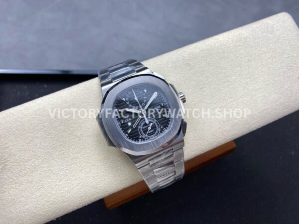 3K Factory Patek Philippe Nautilus 59901A-001 40.5mm Full Steel Black Dial (1) 3K Factory Patek Philippe Nautilus 5990/1A-001 40.5mm Full Steel Black Dial