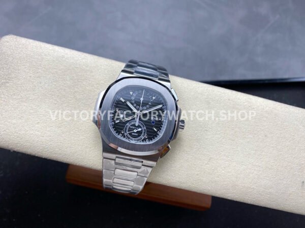 3K Factory Patek Philippe Nautilus 59901A-001 40.5mm Full Steel Black Dial (7) 3K Factory Patek Philippe Nautilus 5990/1A-001 40.5mm Full Steel Black Dial