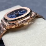 3K Factory Patek Philippe Nautilus 5990/1R-001 40.5mm Full Rose Gold Blue Dial