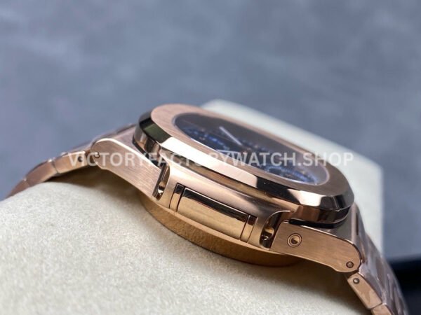 3K Factory Patek Philippe Nautilus 5990/1R-001 40.5mm Full Rose Gold Blue Dial