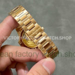 3K Factory Patek Philippe Nautilus 7118-1200R-010 Full Rose Gold Diamond Bezel Gold Dial (6) 3K Factory Patek Philippe Nautilus 7118-1200R-010 Full Rose Gold Diamond Bezel Gold Dial
