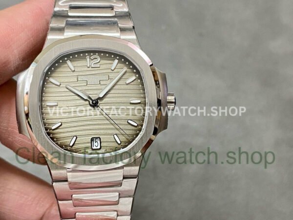 3K 7118 1A grey dial Patek Nautilus steel