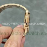 3K Factory Patek Philippe Nautilus 7118/1R-001 Rose Gold Silver Dial