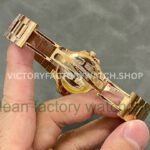 3K Factory Patek Philippe Nautilus 7118/1R-001 Rose Gold Silver Dial