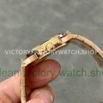 3K Factory Patek Philippe Nautilus 7118/1R-001 Rose Gold Silver Dial