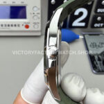 3K Factory Patek Philippe Aquanaut 5168G-010 42.2mm White Gold Avocado Green Rubber Strap Avocado Green Dial