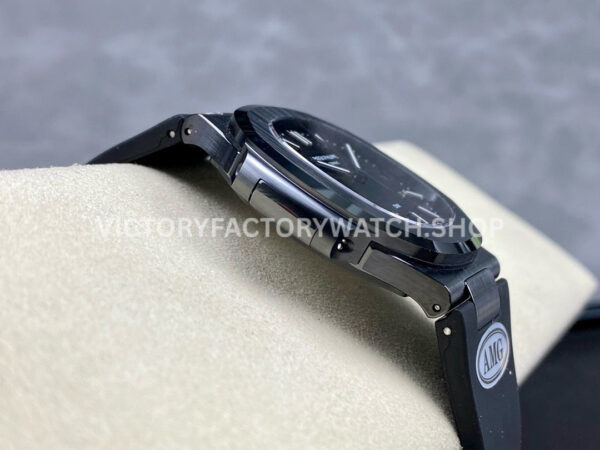 AMG Factory Customer Made Patek Philippe Nautilus PP5711 40mm Ceramics Black Rubber Strap Black Di AMG Factory Customer Made Patek Philippe Nautilus PP5711 40mm Ceramics Black Rubber Strap Black Dial