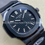 AMG Factory Customer Made Patek Philippe Nautilus PP5711 40mm Ceramics Black Rubber Strap Black Di (5) AMG Factory Customer Made Patek Philippe Nautilus PP5711 40mm Ceramics Black Rubber Strap Black Dial