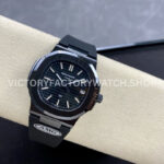 AMG Factory Customer Made Patek Philippe Nautilus PP5711 40mm Ceramics Black Rubber Strap Black Di (7) AMG Factory Customer Made Patek Philippe Nautilus PP5711 40mm Ceramics Black Rubber Strap Black Dial