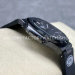 AMG Factory Customer Made Patek Philippe Nautilus PP5711 40mm Ceramics Black Rubber Strap Grey Dial