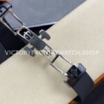 AMG Factory Customer Made Patek Philippe Nautilus PP5711 40mm Ceramics Black Rubber Strap Grey Dial