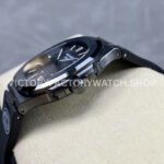 AMG Factory Customer Made Patek Philippe Nautilus PP5711 40mm Ceramics Black Rubber Strap Grey Dial