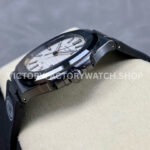 AMG Factory Customer Made Patek Philippe Nautilus PP5711 40mm Ceramics Black Rubber Strap White Di (5) AMG Factory Customer Made Patek Philippe Nautilus PP5711 40mm Ceramics Black Rubber Strap White Dial