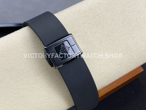 AMG Factory Customer Made Patek Philippe Nautilus PP5711 40mm Ceramics Black Rubber Strap White Di AMG Factory Customer Made Patek Philippe Nautilus PP5711 40mm Ceramics Black Rubber Strap White Dial