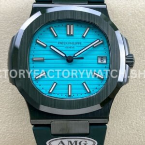 AMG PP5711 sky blue dial ceramic Nautilus