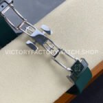 AMG Factory Customer Made Patek Philippe Nautilus PP5711 40mm Ceramics Dark Green Rubber Strap Brown Dial