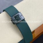 AMG Factory Customer Made Patek Philippe Nautilus PP5711 40mm Ceramics Dark Green Rubber Strap Brown Dial