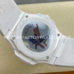 AMG Factory Customer Made Patek Philippe Nautilus PP5711 40mm Ceramics White Rubber Strap Brown Dial