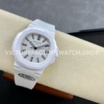 AMG Factory Customer Made Patek Philippe Nautilus PP5711 40mm Ceramics White Rubber Strap White Dial