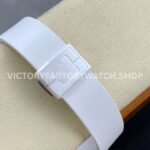 AMG Factory Customer Made Patek Philippe Nautilus PP5711 40mm Ceramics White Rubber Strap White Dial