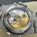 AMG Factory Patek Philippe Nautilus PP5711 40mm Baguette Diamond Bezel White Gold Diamond Baguette Diamond Silver Dial