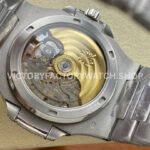 AMG Factory Patek Philippe Nautilus PP5711 40mm Diamond Bezel White GoldDiamond 6 (3) AMG Factory Patek Philippe Nautilus PP5711 40mm Diamond Bezel White Gold Diamond 6 9 12 Baguette Diamond Silver Dial