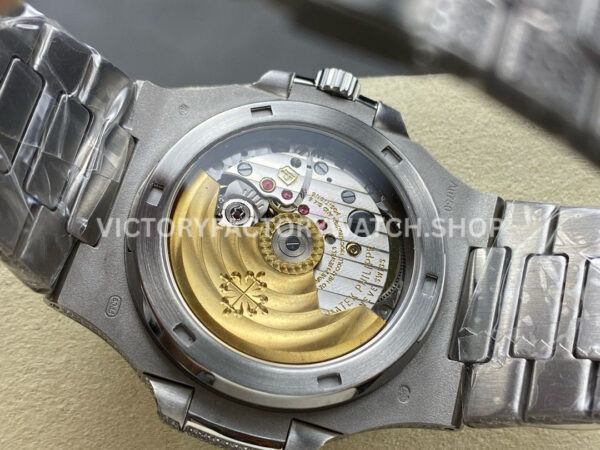 AMG Factory Patek Philippe Nautilus PP5711 40mm Diamond Bezel White GoldDiamond, Diamond Silver Dia (1) AMG Factory Patek Philippe Nautilus PP5711 40mm Diamond Bezel White Gold Diamond Diamond Silver Dial