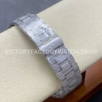 AMG Factory Patek Philippe Nautilus PP5711 40mm Small Diamond Bezel White Gold Diamond Diamond Silver Dial