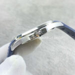 APW Factory Patek Philippe Aquanaut 5168G-001 Blue Rubber Strap Arabic Numerals Blue Dial (4) APW Factory Patek Philippe Aquanaut 5168G-001 42mm White Gold Blue Rubber Strap Arabic Numerals Blue Dial
