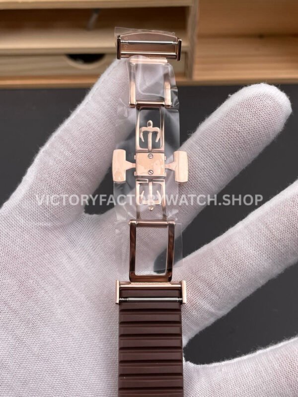 BBF Factory Patek Philippe Aquanaut 40mm 5167R-001 Rose Gold Brown Rubber Strap Brown Dial