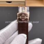 BBF Factory Patek Philippe Aquanaut 40mm 5167R-001 Rose Gold Brown Rubber Strap Brown Dial