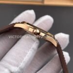 BBF Factory Patek Philippe Aquanaut 40mm 5167R-001 Rose Gold Brown Rubber Strap Brown Dial