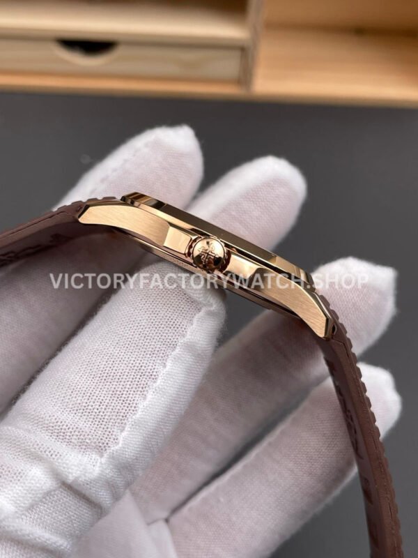 BBF Factory Patek Philippe Aquanaut 40mm 5167R-001 Rose Gold Brown Rubber Strap Brown Dial
