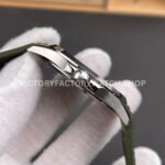 BBF Factory Patek Philippe Aquanaut 40mm 5168G-010 White Gold Rubber Strap Avocado Green Dial
