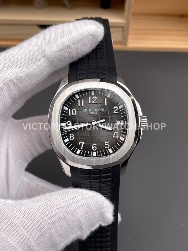 BBF Patek Philippe Aquanaut 5167 1A black dial black strap