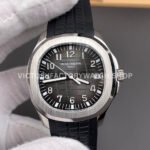 BBF Factory Patek Philippe Aquanaut 5167/1A-001 40mm Black Rubber Strap Arabic Numerals Black Dial