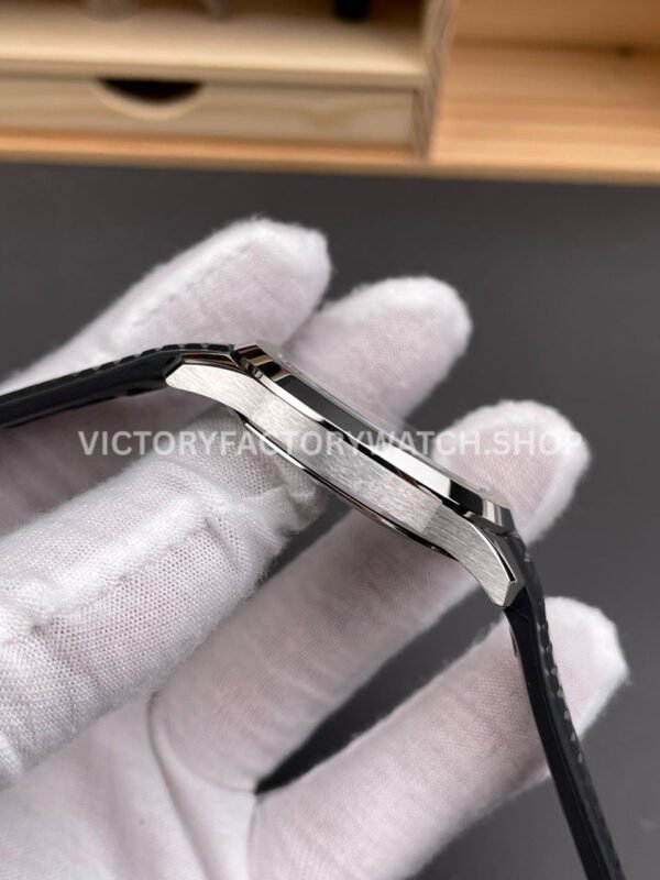 BBF Factory Patek Philippe Aquanaut 5167/1A-001 40mm Black Rubber Strap Arabic Numerals Black Dial