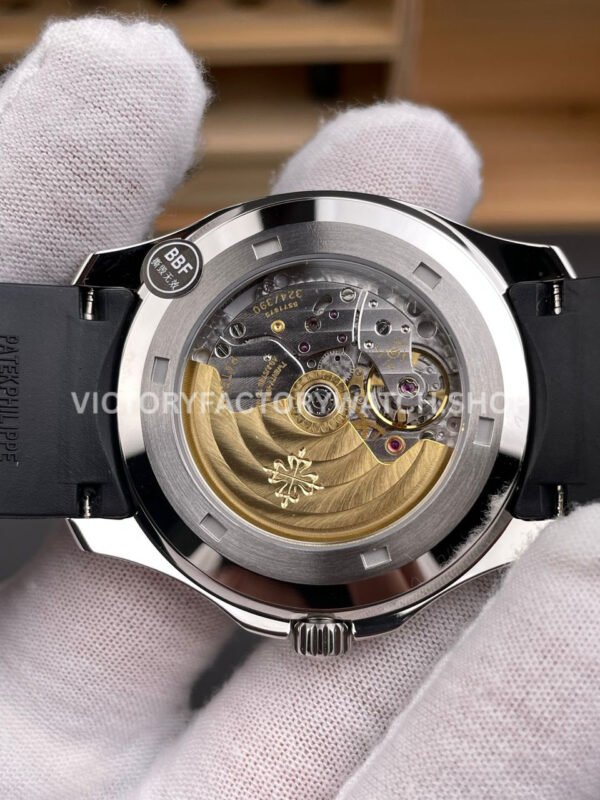 BBF Factory Patek Philippe Aquanaut 5167/1A-001 40mm Black Rubber Strap Arabic Numerals Black Dial