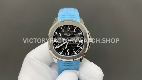 BBF Patek Philippe Aquanaut 5167A black dial blue strap