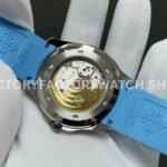 BBF Factory Patek Philippe Aquanaut 51671A-001 40mm Blue Rubber Strap Arabic Numerals Black Dial