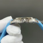 BBF Factory Patek Philippe Aquanaut 51671A-001 40mm Blue Rubber Strap Arabic Numerals Black Dial