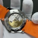 BBF Factory Patek Philippe Aquanaut 51671A-001 40mm Orange Rubber Strap Arabic Numerals Black Dial