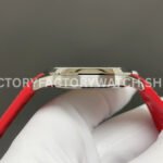 BBF Factory Patek Philippe Aquanaut 5167A-012 40mm Red Rubber Strap Arabic Numerals Black Dial
