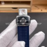 BBF Factory Patek Philippe Aquanaut 5168G-001 40mm Blue Rubber Strap Arabic Numerals Blue Dial