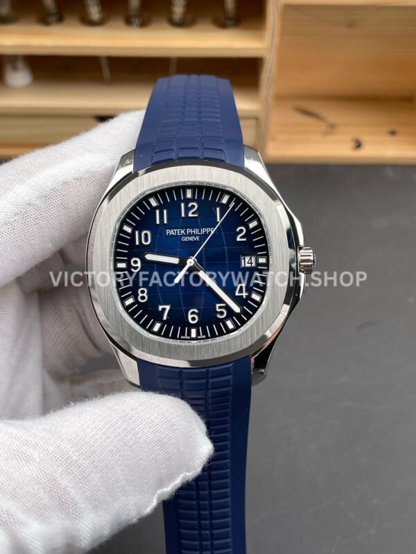 BBF Patek Philippe Aquanaut 5168G blue dial blue strap