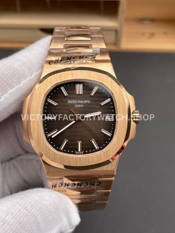 BBF Factory Patek Philippe Nautilus 5711/1R-001 40mm Rose Gold Brown Dial