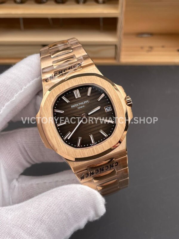BBF Factory Patek Philippe Nautilus 5711/1R-001 40mm Rose Gold Brown Dial