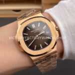 BBF Factory Patek Philippe Nautilus 5711/1R-001 40mm Rose Gold Brown Dial
