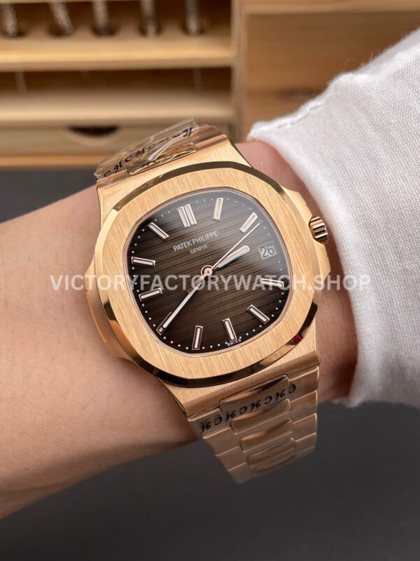 BBF Factory Patek Philippe Nautilus 5711/1R-001 40mm Rose Gold Brown Dial
